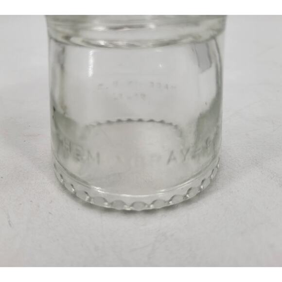 Lot of 2 - Hemingray 9 and Maydwell 42 Clear Glass Telegraph Insulators VINTAGE - Picture 6 of 8